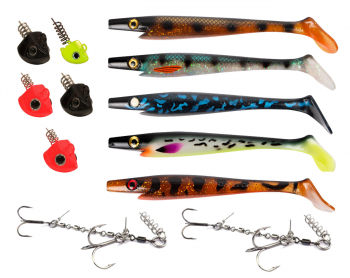 Pig Shad Jr 20 cm Gäddfemman Custom Betes KIt